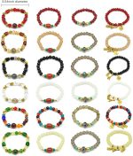 Bohemian Bracelet Sets for Women - 6 Sets Stackable Stretch Bracelets Multi-color Boho Jewelry for Women Hippie Bracelets Dainty Jewelry Best Friend Gift - Image 6